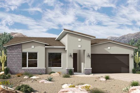 New construction Single-Family house 2872 E Picual Ave, San Tan Valley, AZ 85140 plan The Monticello - image