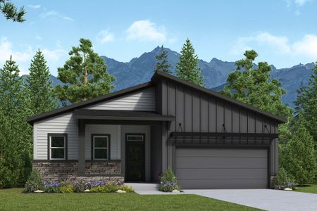 New construction Single-Family house 6570 Arabesque Lp, Colorado Springs, CO 80924 plan The Ivyglen - image