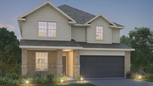 New construction Single-Family house 15475 Woody Haven Dr, Conroe, TX 77302 plan The Sienna - image