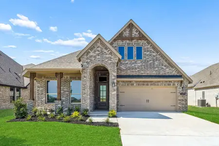 New construction Single-Family house 1017 Goldenrod Dr, Justin, TX 76247 plan Parkmont – Timberbrook - image