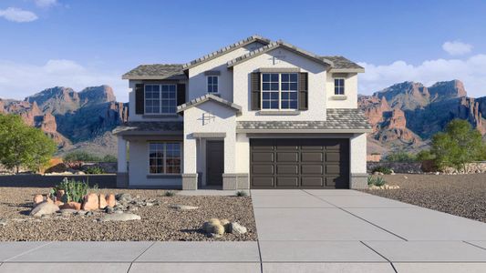 New construction Single-Family house 9416 North 178th Drive, Waddell, AZ 85355 - photo 0