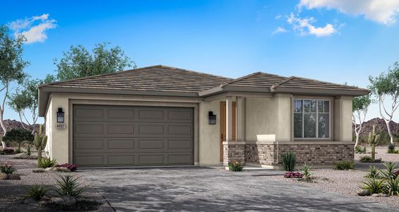 New construction Single-Family house 43502 N Hinoki St, Queen Creek, AZ 85140 plan Jade - image