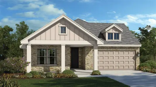 New construction Single-Family house 4334 Bancroft Ln, Round Rock, TX 78665 Hamilton- photo 0