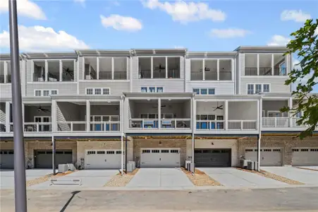 New construction Townhouse house 574 Brashy St, Woodstock, GA 30188 plan THE BARRINGTON - image