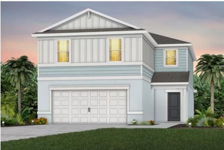 New construction Single-Family house 4714 Harrington Fields Dr, Davenport, FL 33837 plan Talon - image