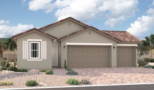 New construction Single-Family house 18237 W Hess St, Goodyear, AZ 85338 Emerald- photo 0