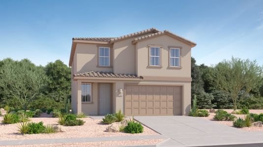 New construction Single-Family house 7045 W Joycliff Wy, Tucson, AZ 85757 plan Edison - image