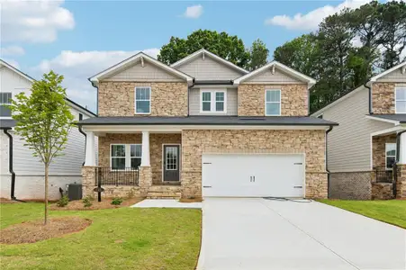 New construction Single-Family house 948 Brookshade Trl, Lawrenceville, GA 30045 plan Dakota Basement - image