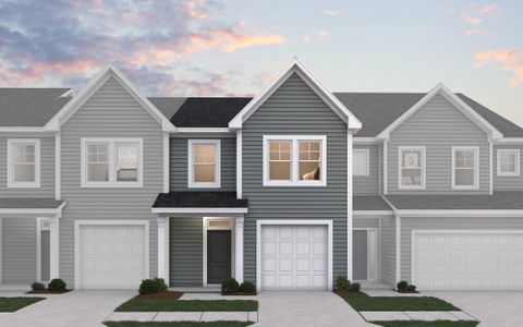 New construction Townhouse house 1650 Old Bunn Rd, Zebulon, NC 27597 plan Kenley - 19209 - image