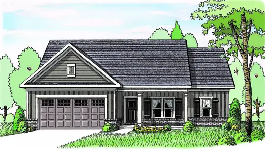 New construction Single-Family house 560 Calgary Downs Dr, Winder, GA 30680 plan The Carson - image 3