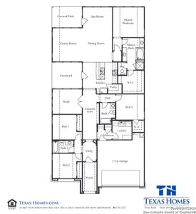 New construction Single-Family house 1829 Durham Park, Bulverde, TX 78163  Plan 2305 - photo 1 1