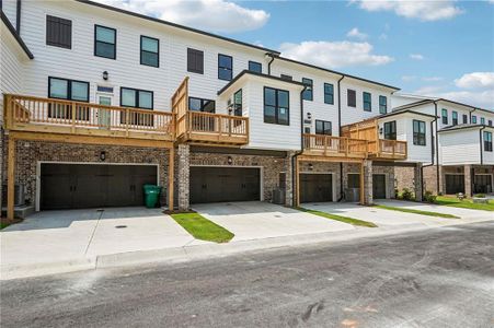 New construction Townhouse house 4211 Millcroft Pl, Unit 215, Buford, GA 30518 plan The Glendale - image