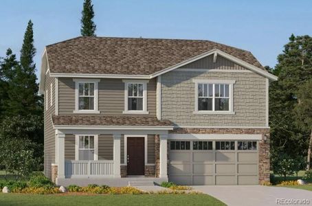 New construction Single-Family house 3231 E 152Nd Cir, Thornton, CO 80602 plan Oliver - image