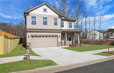 New construction Single-Family house 358 Conifer Ln, Ball Ground, GA 30107 plan Drexel - image