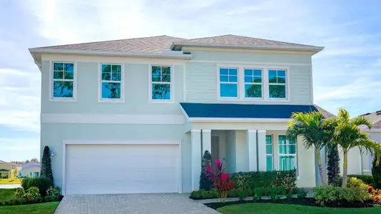 New construction Single-Family house 1689 Pantone Wy Nw, Palm Bay, FL 32907 plan Carlisle - image