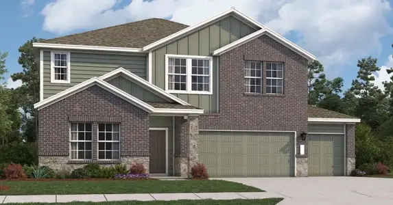 New construction Single-Family house 1408 Pickerel St, Leander, TX 78641 plan Claiborne - image