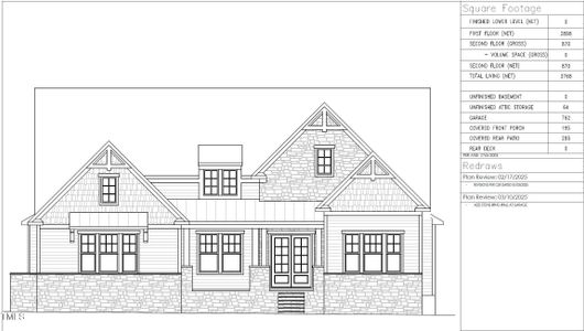 New construction Single-Family house 84 Caz Trce, Pittsboro, NC 27312 - image