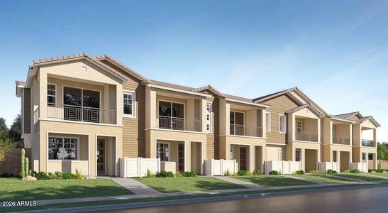 New construction Townhouse house 8149 E Petunia Ave, Unit 1082, Mesa, AZ 85212 plan Verdin Plan 102D - image