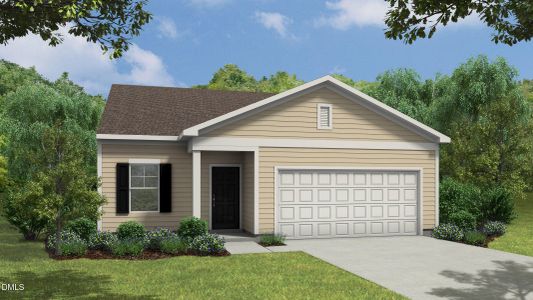 New construction Single-Family house 212 Great Pine Trl, Middlesex, NC 27557 plan Newton - image