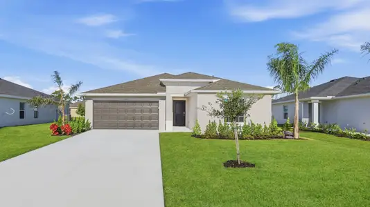 New construction Single-Family house 102 Leisure Pl, Port Charlotte, FL 33981 plan Hartford - image