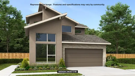 New construction Single-Family house 7004 Stitzel Weller Dr, Austin, TX 78744 plan 2463E - image