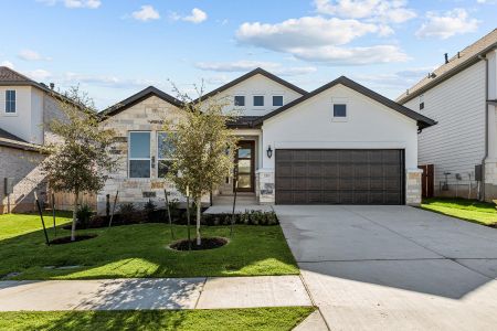 New construction Single-Family house 12603 Summer Springs Pass, Buda, TX 78610 Cobalt- photo 0