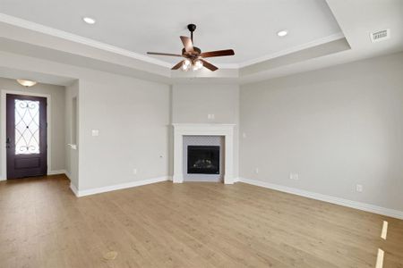 New construction Single-Family house 6121 Villaggio Wy, Fort Worth, TX 76132 Portico- photo 11 11