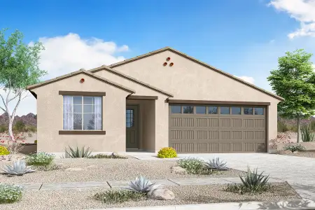 New construction Single-Family house 3749 S 241St Ave, Buckeye, AZ 85326 plan Copper - image
