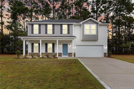 New construction Single-Family house 171 Traveller Wy, Raeford, NC 28376 plan  Lincoln - image