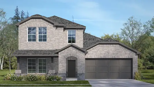 New construction Single-Family house 637 Mesquite St, Dorchester, TX 75459 plan Midland - image