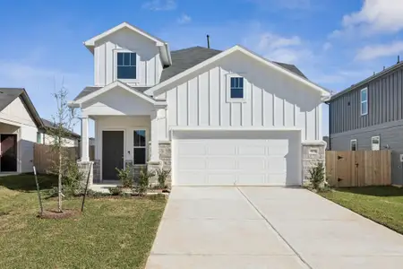 New construction Single-Family house 618 Amber Falls Dr, Montgomery, TX 77356 plan Gustine - image
