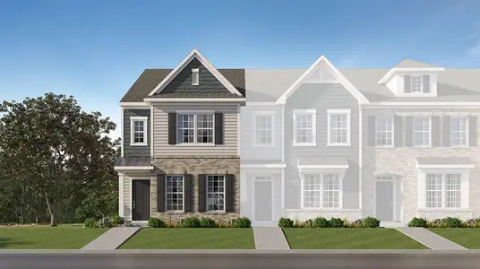 New construction Multi-Family house 9443 Old Dowd Rd, Charlotte, NC 28214 plan Taggart - image