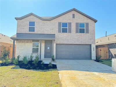 New construction Single-Family house 16607 River Grass Trl, Hockley, TX 77447 Littleton- photo 0