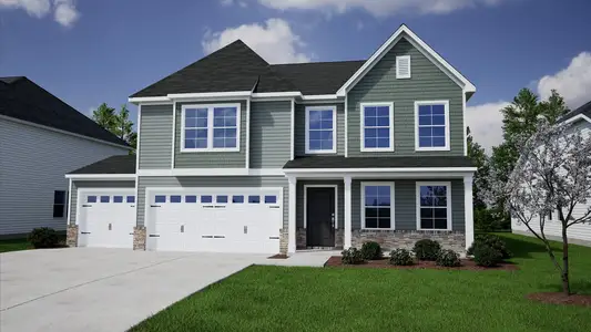 New construction Single-Family house 501 Sims View Ct, Chesnee, SC 29323 plan Telfair - image
