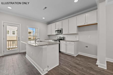 New construction Townhouse house 1113 Breadsell Ln, Wake Forest, NC 27587 Twinberry- photo 2 2