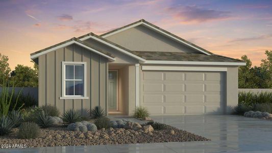 New construction Single-Family house 4036 East Ghost Flower Lane, San Tan Valley, AZ 85140 Onyx- photo 0