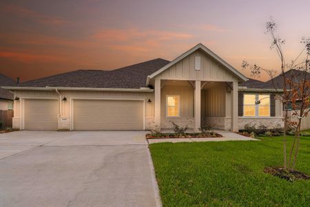 New construction Single-Family house 11402 Old Fashion Cir, Mont Belvieu, TX 77535 plan Aegean - image