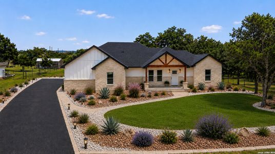 New construction Single-Family house 315 Old Cp, Bandera, TX 78003 - image