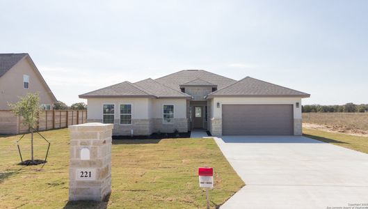 New construction Single-Family house 221 Colonial Ln, La Vernia, TX 78121 null- photo 0