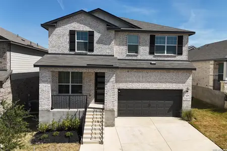 New construction Single-Family house 14607 Rainwater Trl, San Antonio, TX 78253 plan San Jacinto (3007) - image