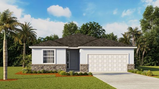New construction Single-Family house 12811 Seagrass Dr, Punta Gorda, FL 33955 plan LANTANA - image