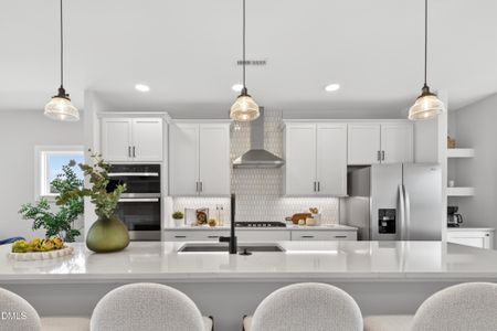 New construction Townhouse house 3009 White Rail Dr, Fuquay Varina, NC 27526 plan Cora Interior Unit - image 7
