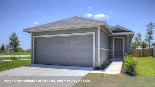 New construction Single-Family house 336 Bollinger Blvd, Maxwell, TX 78656 plan The Alamo - image