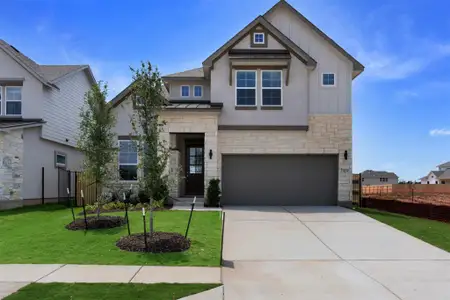 New construction Single-Family house 213 Montecido Dr, Liberty Hill, TX 78642 plan Leilana - image