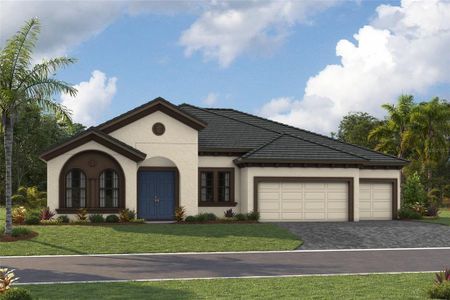 New construction Single-Family house 12823 Daleridge Pl, Riverview, FL 33579 Key Largo- photo 0