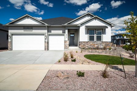New construction Single-Family house 6590 Arabesque Lp, Colorado Springs, CO 80924 plan The Rutherford - image
