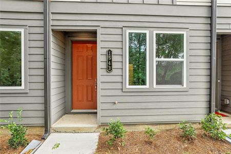 New construction Townhouse house 1543 Layton Lane Nw, Atlanta, GA 30318 Bellamy - photo 0