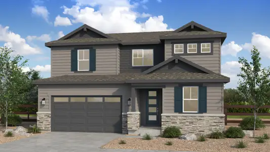 New construction Single-Family house 14825 Leyden St, Thornton, CO 80602 plan Sedalia - image