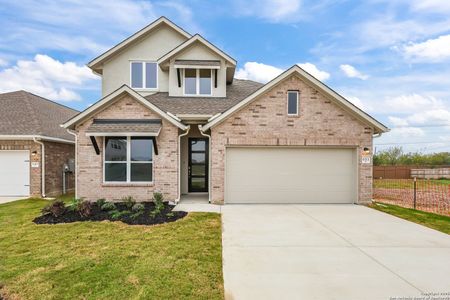 New construction Single-Family house 653 Broomsedge St, New Braunfels, TX 78130 plan Milano - image