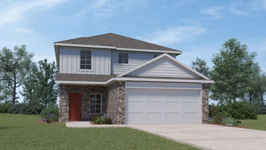 New construction Single-Family house 1957 Arbuckle Dr, Leander, TX 78641 plan The Nicole - image